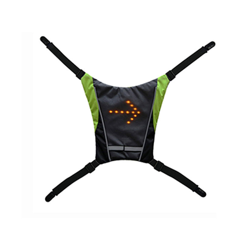 Smart Cycling Safety Vest – Wireless LED Turn Signals
