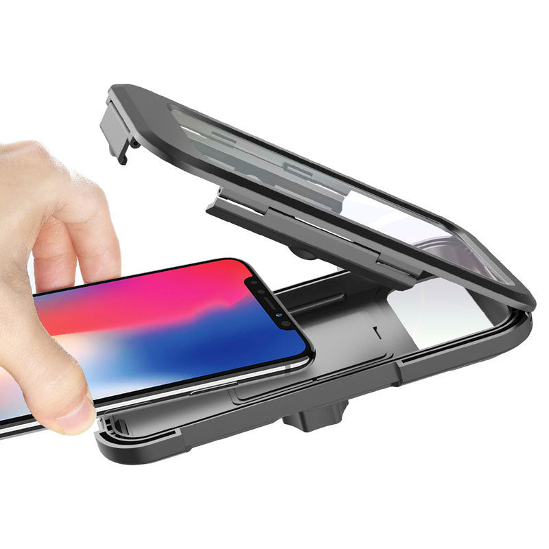 Waterproof 360° Bike Phone Mount – Fits All Smartphones