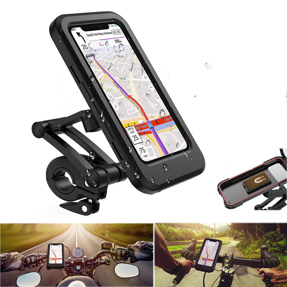 Waterproof 360° Bike Phone Mount – Fits All Smartphones