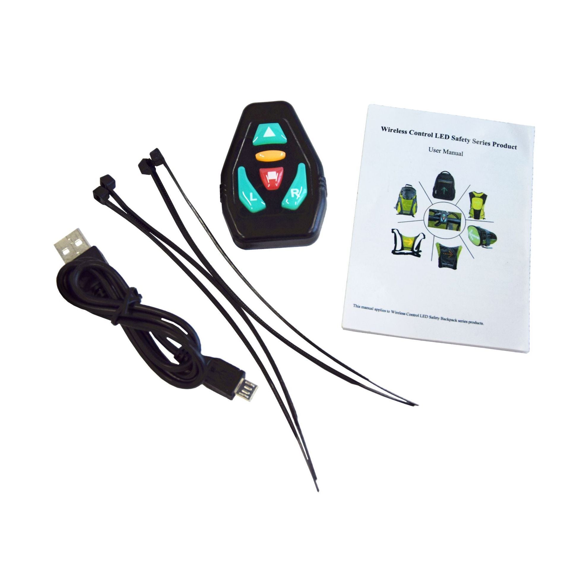 Smart Cycling Safety Vest – Wireless LED Turn Signals