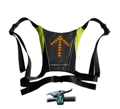 Smart Cycling Safety Vest – Wireless LED Turn Signals