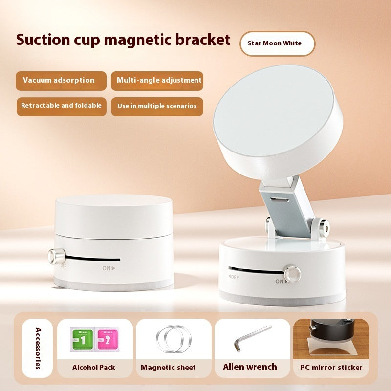 Foldable magnetic car phone holder