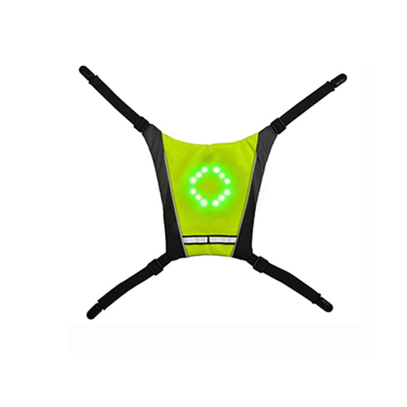 Smart Cycling Safety Vest – Wireless LED Turn Signals