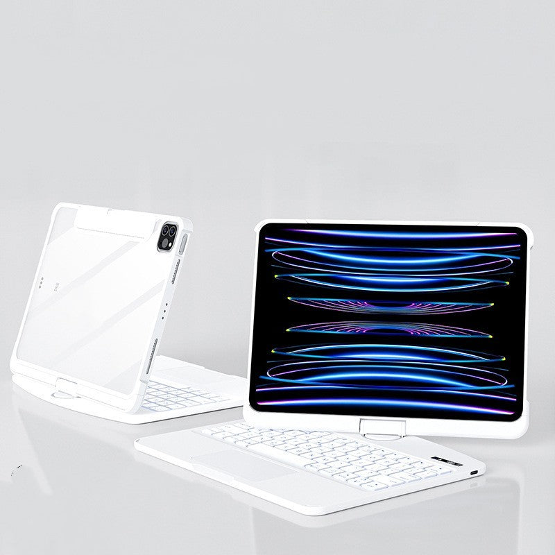 2-in-1 Wireless Keyboard & Transparent Case for iPad Pro / Air